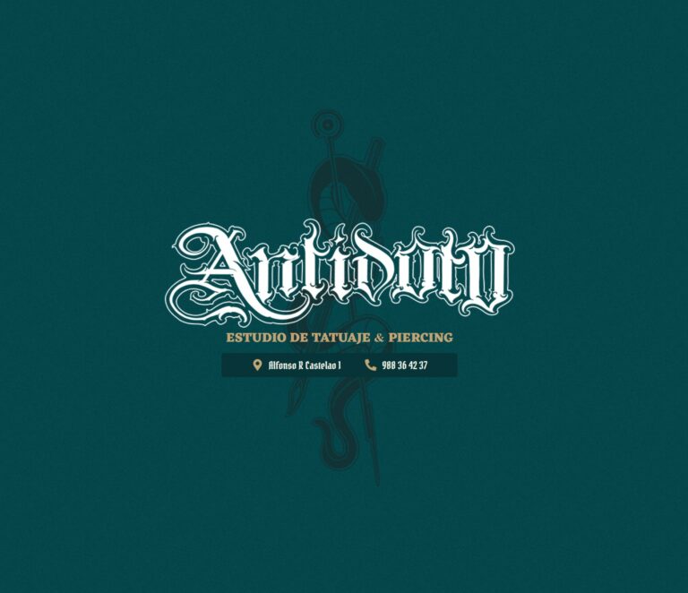Antídoto estudio de Tatuaje y Piercing en Ourense